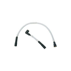 PartzBiz HD DS08023041 - Magnum 3041C Sterling Chromite II Braided Spark Plug Wires 00-17 Harley FX/FLST 0802-3041 08023041