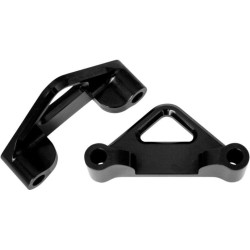 PartzBiz HD DS14100058 - Accutronix Hot Legs Bagger Legs Black 1" Spacers 6" Front Fenders 84-13 | TFS41-EMF100B