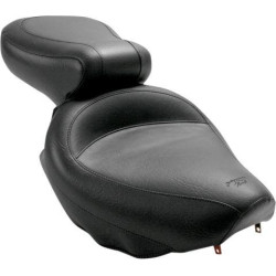 PartzBiz HD MD75285 - Mustang 75285 Black Original One Piece Wise Touring Seat 85-09 VS800 VS700 VS750 489371 0810-0387 08100387
