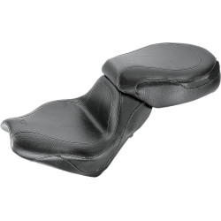 PartzBiz HD MD75651 - Mustang 75651 Black Two Piece Original Seat 04-09 Honda VTX1300C 489300 0810-0278 08100278