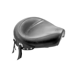PartzBiz HD MD75702 - Mustang 75702 Wide Studded Solo Seat 15"W 4 Harley 96-03 Sportster XL | 75702