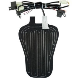 PartzBiz HD DS08213280 - Saddlemen 13296B Motorcycle Seat Heater Waterproof Universal Fit Medium 0821-3282 08213282 Harley-Davidson Electra Glide Road Glide Road King Street Glide Tri Glide FLHT FLHR FLTR FLHX