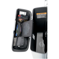 PartzBiz HD DS35010757 - Saddlemen 3501-0757 Saddlebag Lid Organizer Set Pair Dyna Switchback FLD '12-'16