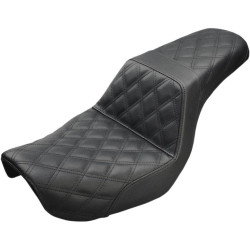 PartzBiz HD DS08030607 - Saddlemen 804-04-175 Black Step Up Full LS Seat 04-05 Harley Dyna FXD 0803-0607 08030607
