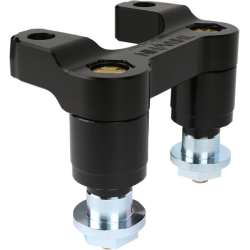 PartzBiz HD DS06021249 - Thrashin Supply TSC-2210 Black Bar Riser Adapter Harley Street Glide 06-20