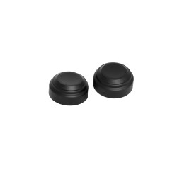 PartzBiz HD 99381 - Sports. S Fork Tube Cover Top, Black, Smoothglos, Pair