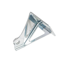PartzBiz HD 85171 - License Plate Holder Rick’s Short, Softail From 08, Black Mt