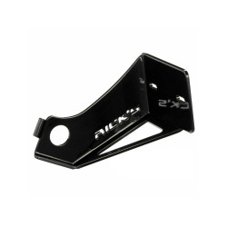 PartzBiz HD 84313 - License Plate Holder Rick’s Short, Softail 00-07, Black Gl