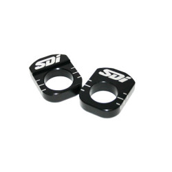 PartzBiz HD SDCKAB-B - SDI Elite Axle Block Set for 2006-2013 Kawasaki - Black