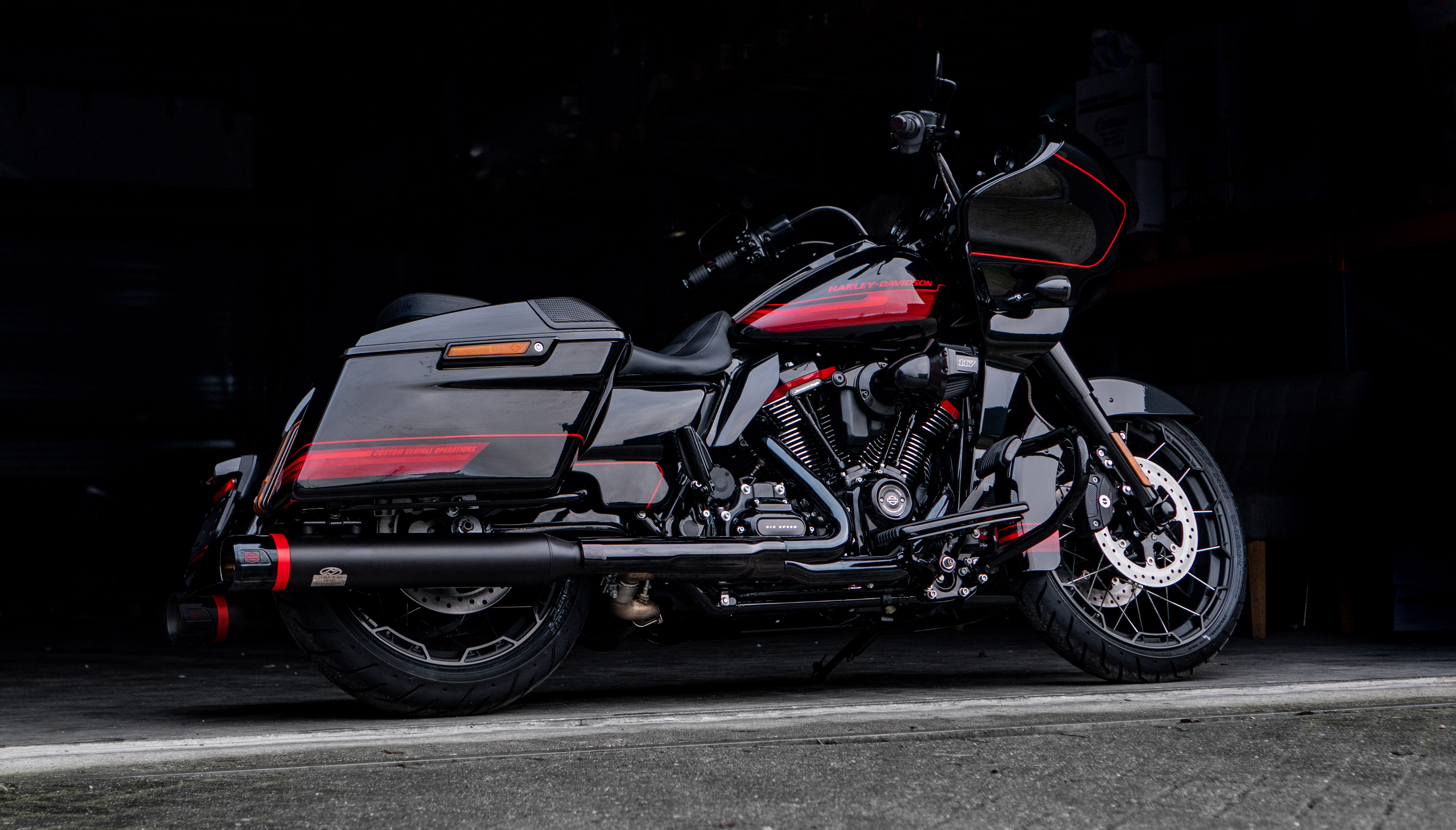 Exhaust System for Harley-Davidson Motorcycles